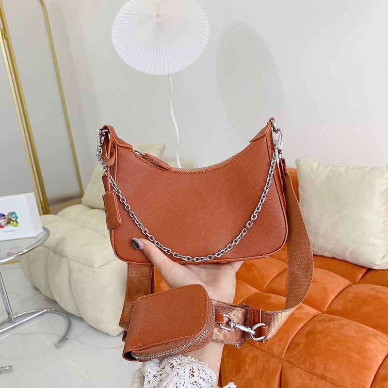 Contact For All Brands Catalog / Brown Wholesale designer leather bags famous brands leather purses luxury handbags for women famous brands