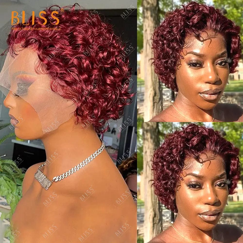 contact for pricelist / 3 Short Human Hair Wigs