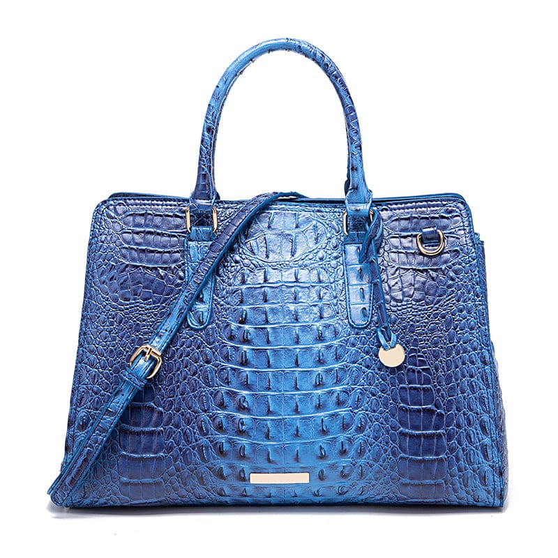 Crocodile Brahman brand Amazon shopify hot selling women's new fashion one shoulder handheld tote bag purses and handbags