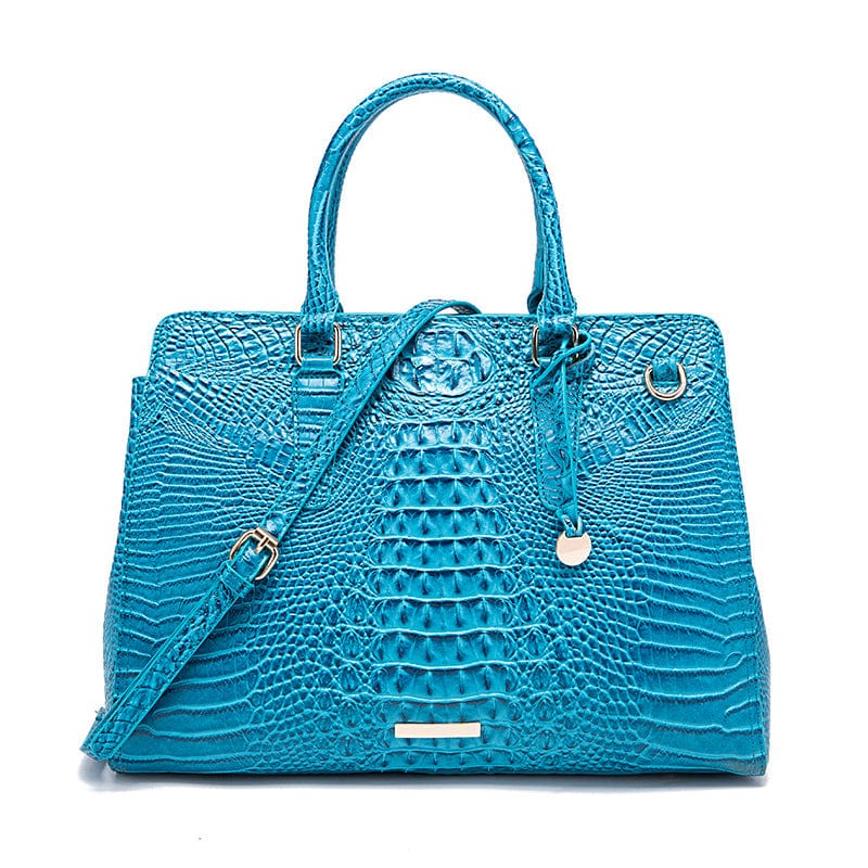 Crocodile Brahman brand Amazon shopify hot selling women's new fashion one shoulder handheld tote bag purses and handbags