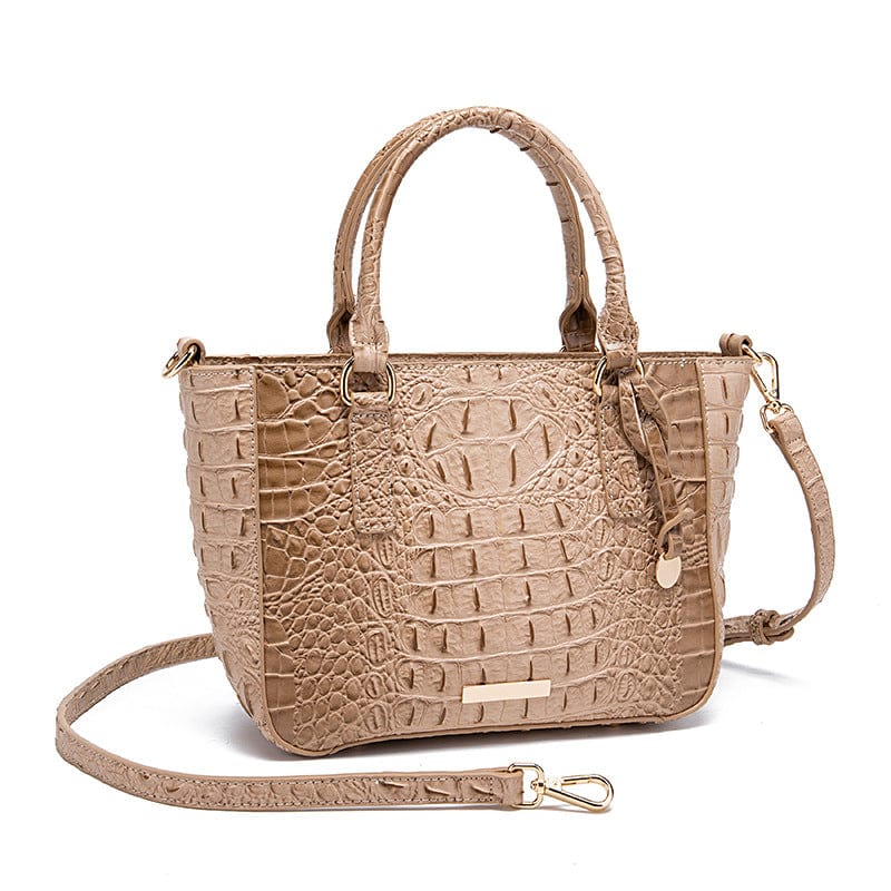 Crocodile Brahman brand Amazon shopify hot selling women's tote bags bucket shoulder bags