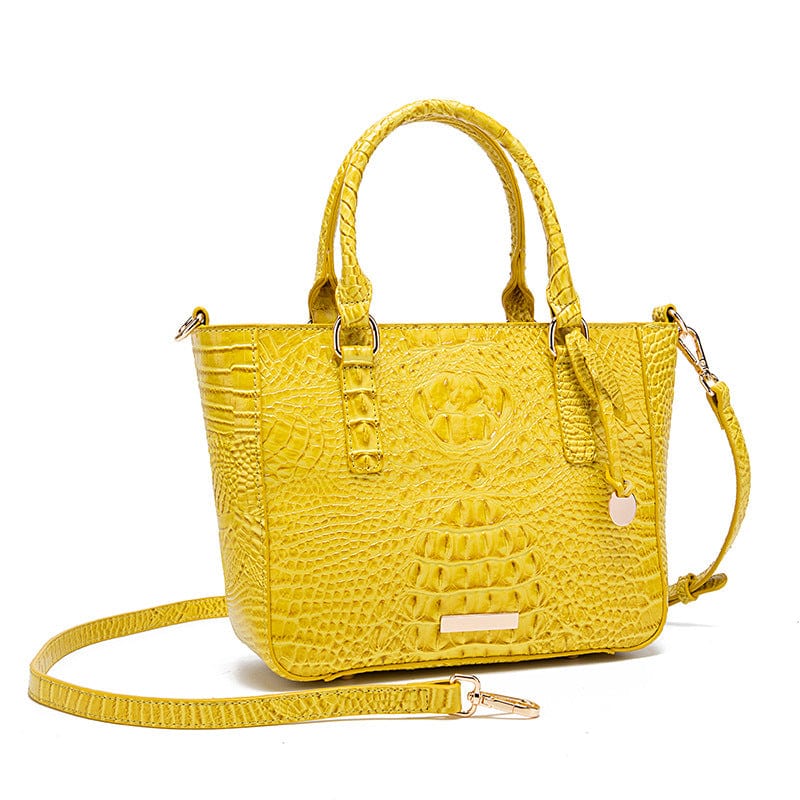 Crocodile Brahman brand Amazon shopify hot selling women's tote bags bucket shoulder bags