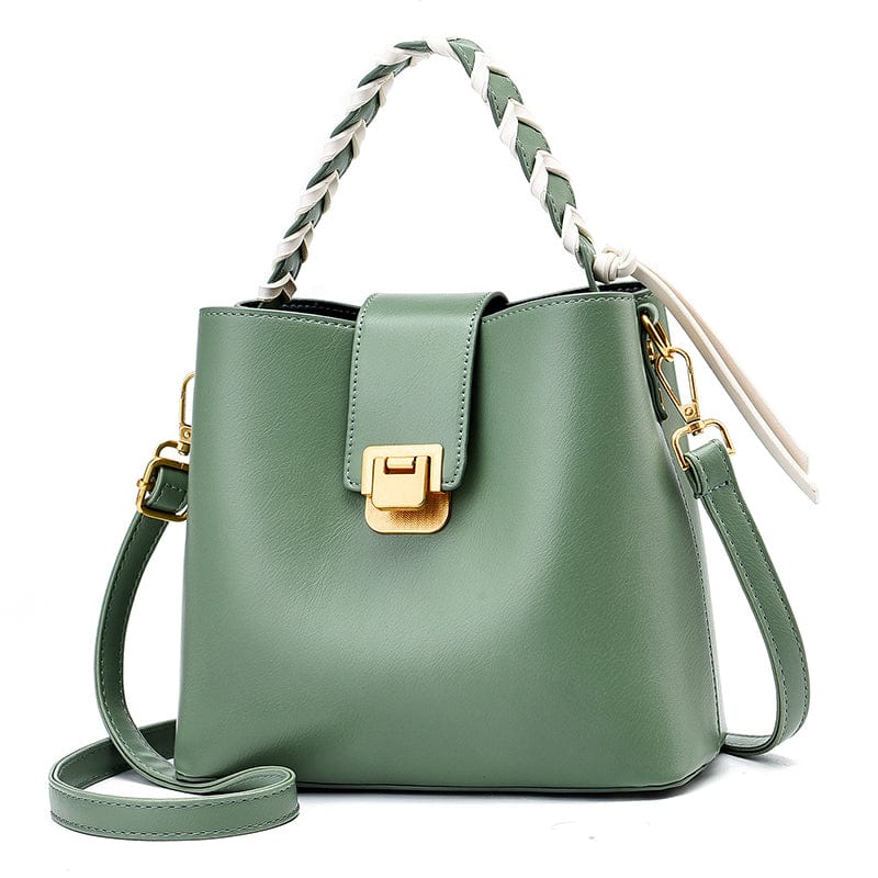 Cross-body Bags Women's 2022 New Large Capacity Design Sense Of Fashion Bucket Versatile one Shoulder Bag Handbag13024