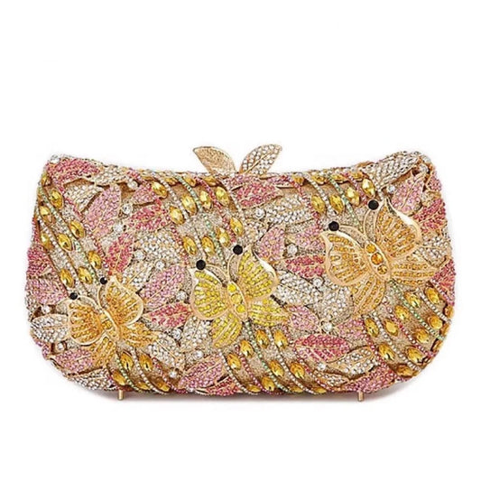 Crystal Gown Rhinestone Bags Dress Banquet Stone Metal Party Clutch Evening Purse Frame Clutch Bag