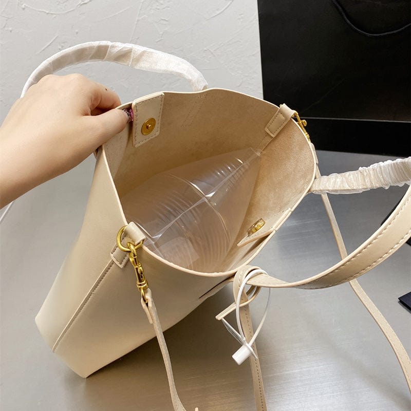Custom Logo Plain Fashion Shopping Tote Bag Luxury Delicately Large Capacity Handbags For Women