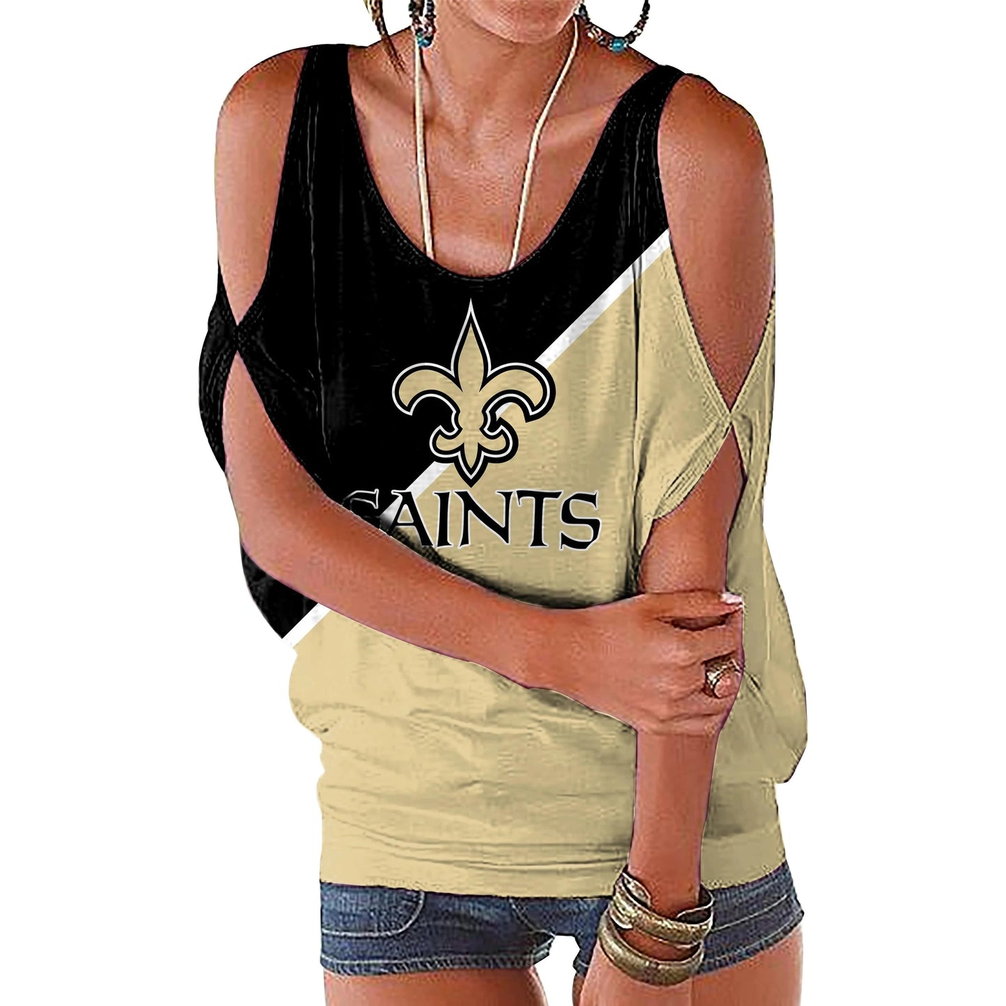 custom nfl polyester t shirt girl o neck short sleeve plain shirts ladies off shoulder plus size women's blouses & shirts