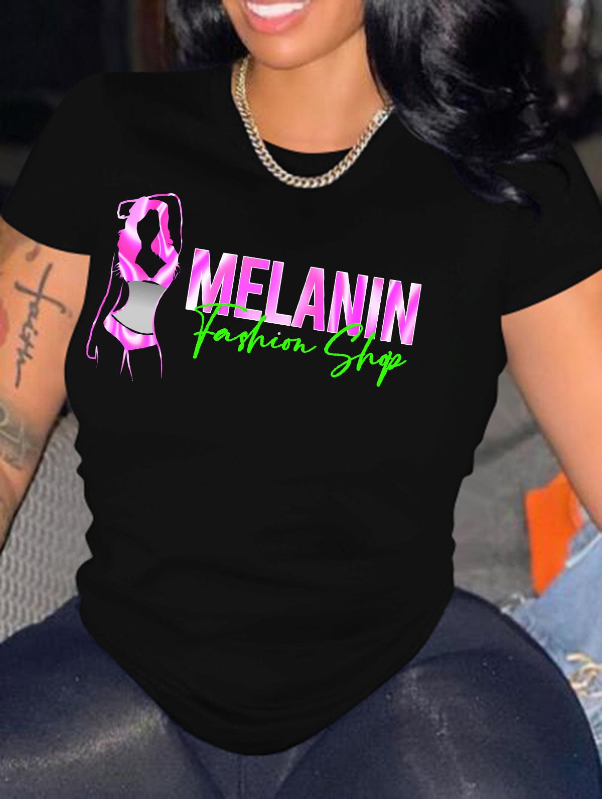 Customized 100% cotton printed logo streetwear t-shirt women's sexy O-neck mercerised t-shirt