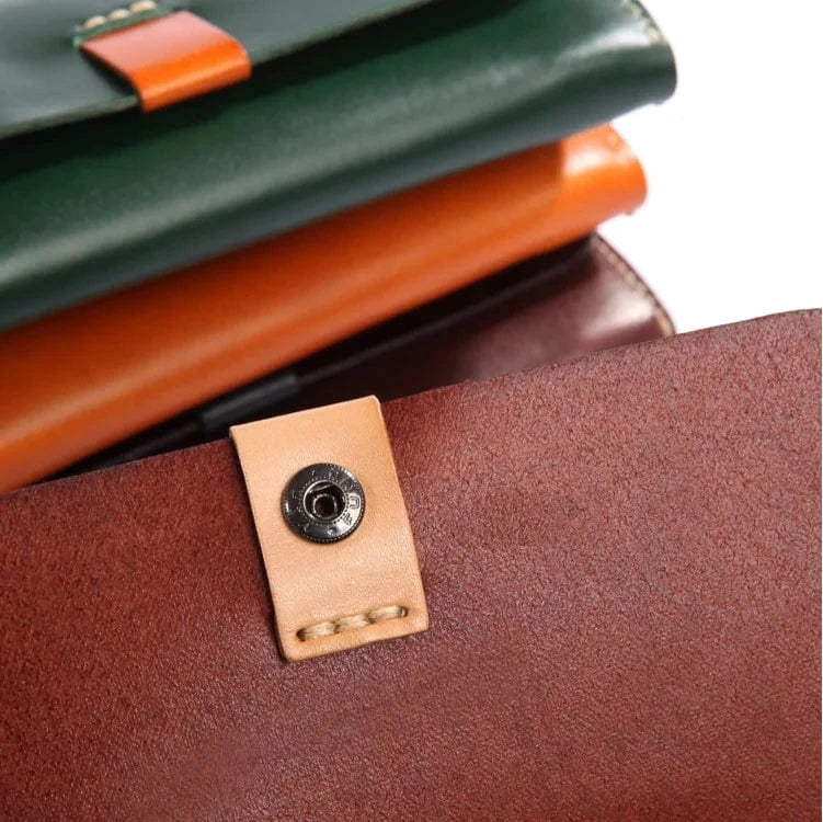 Customized Genuine Leather Long Wallet Handcrafted Vintage Style Multi-Functional Wallet Clutch Bag