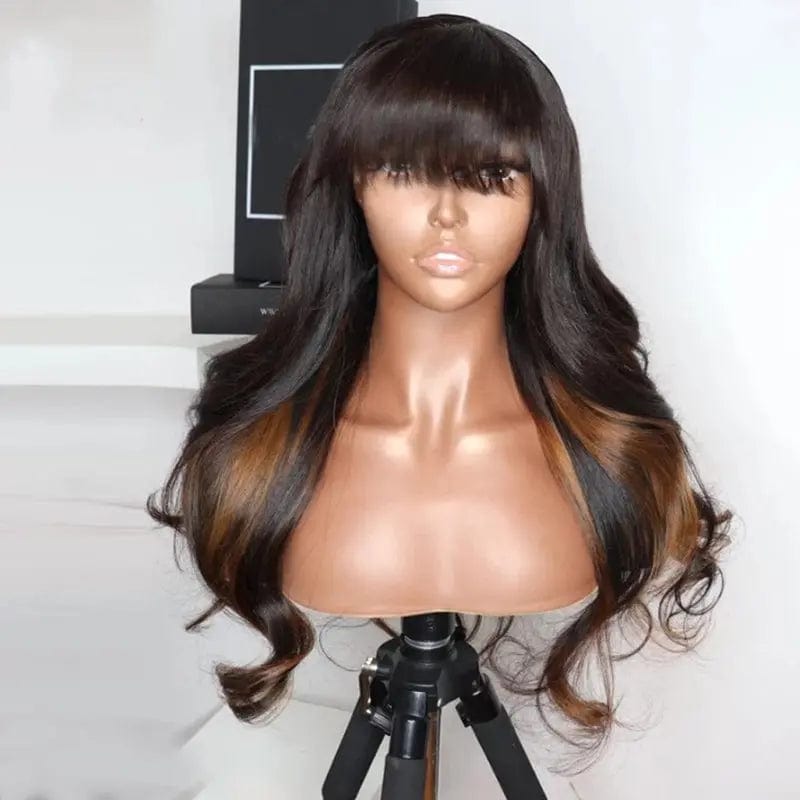 Customized Natural Looking Wavy Wig