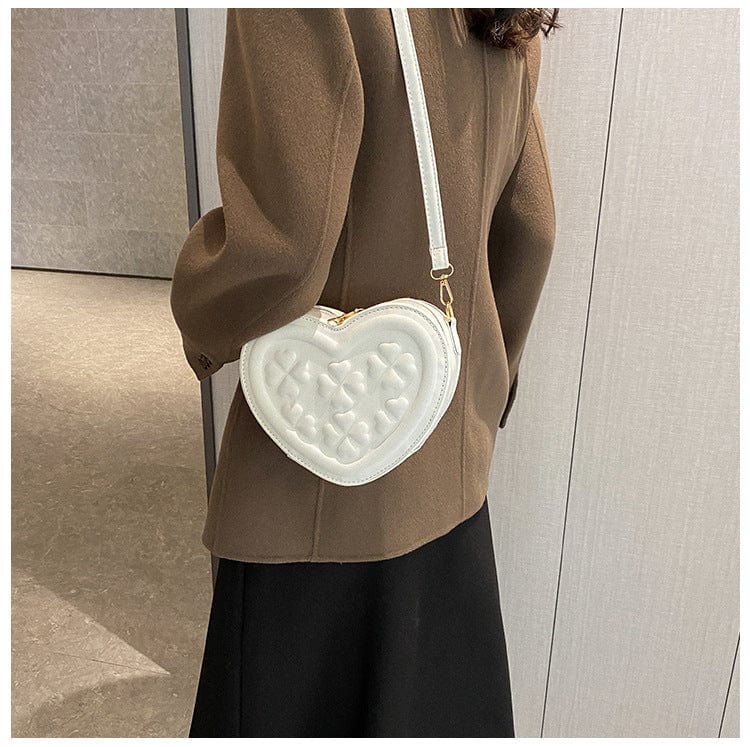 Cute bags women handbags ladies custom logo crossbody bag heart purse