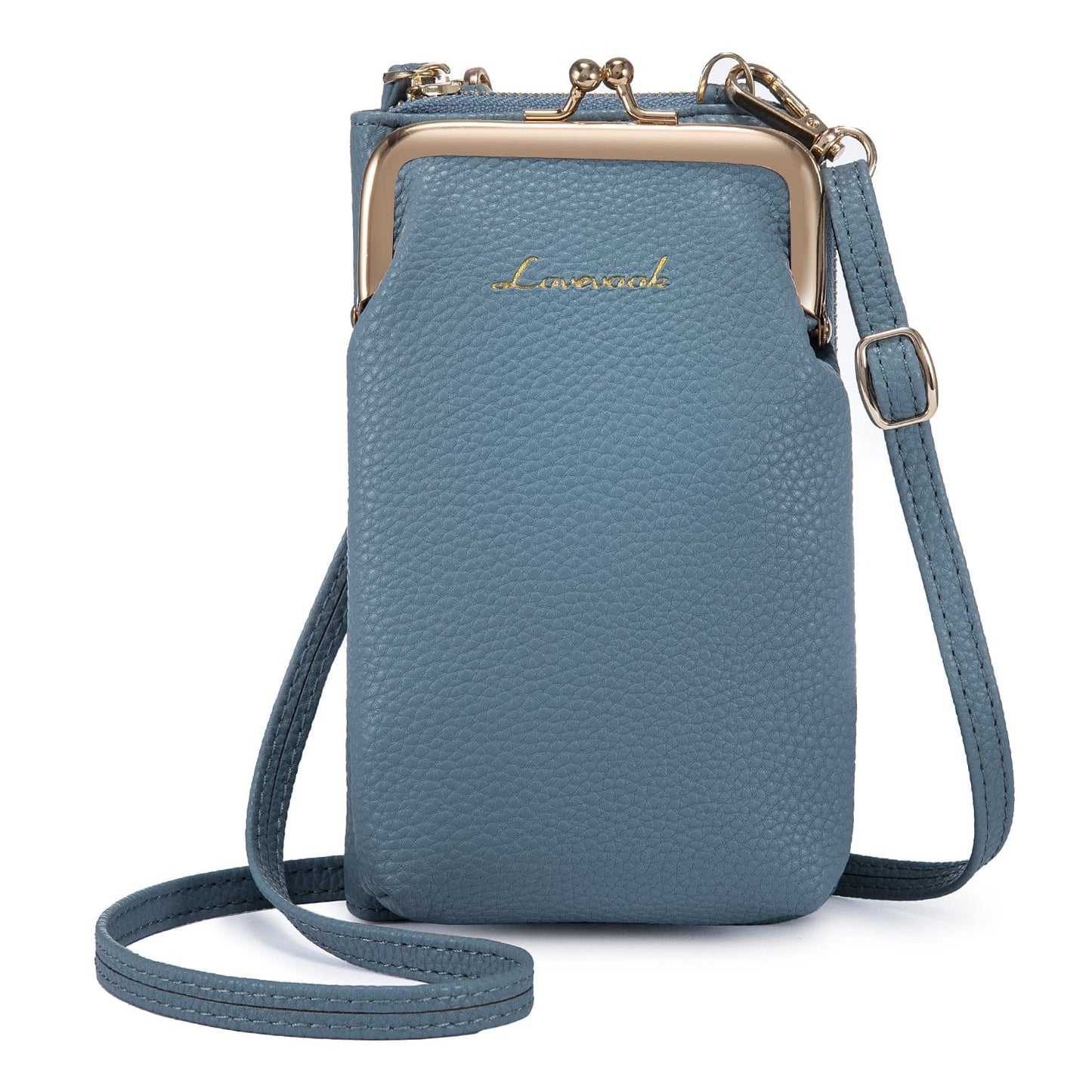 dark blue Lovevook Crossbody Purses for Women Fashion Cell Phone Shoulder Bags Card Holder Wallet Purse