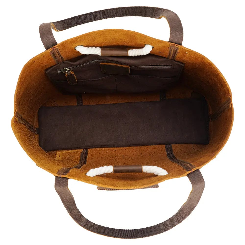 Dark Brown TIDING Women Vintage Style Real Leather Shoulder Bag Lady Genuine Leather Handbag Tote Bag