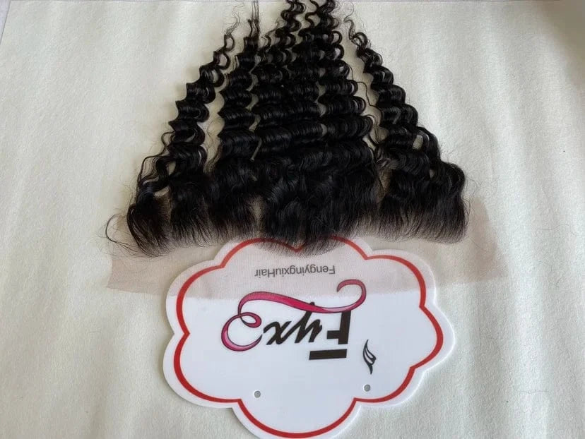 DEEP WAVY Wholesale 2x6 4x4 5x5 6x6 7x7 13x4 13x6 perruque hd lace frontal and hd lace closure