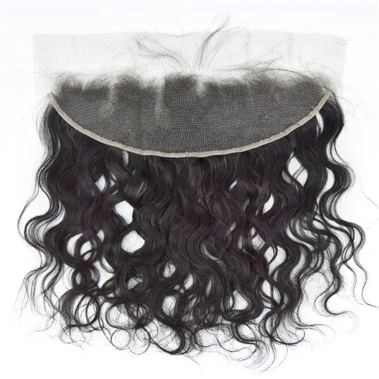 Derun high quality 13X4 13x6 closure raw indian hair thin skin lace frontal