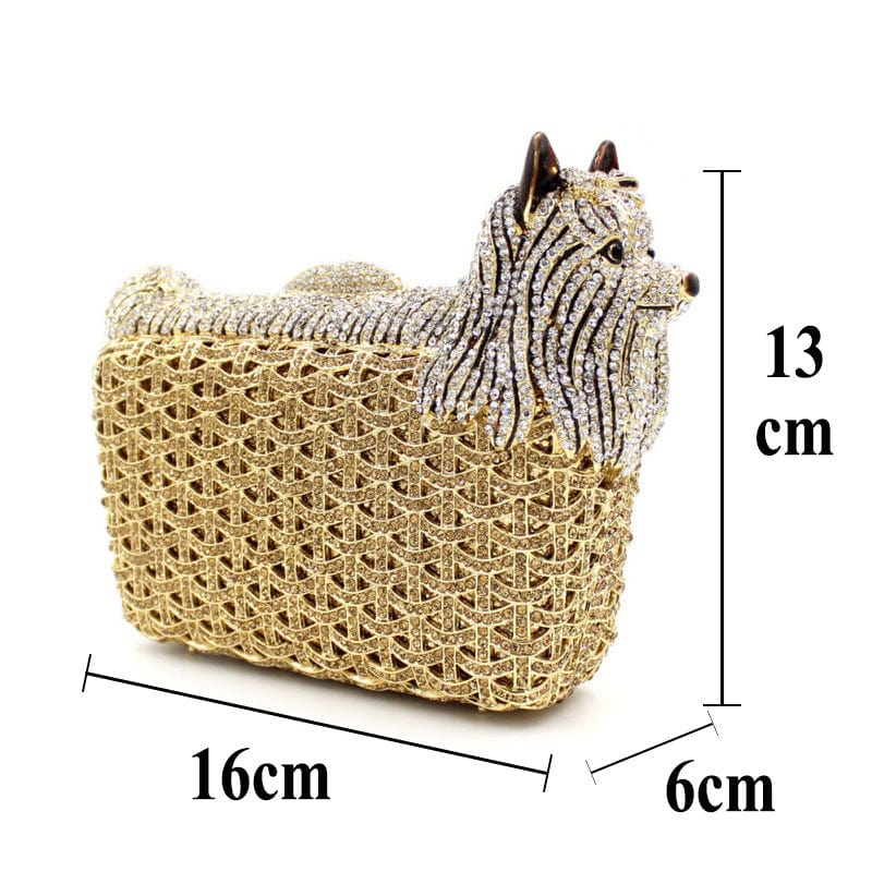dog1 Women pocket Lipstick Rainbow Violin diamond party skull handbag rhinestone ice cream clutch popcorn fox purse evening bags