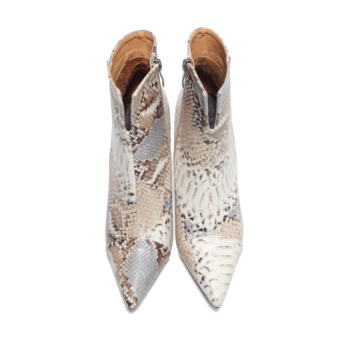 Drop Shipping bottes femmes botas de mujer leather chunky Heel boot block heels lady shoes fashion snake skin women ankle boots
