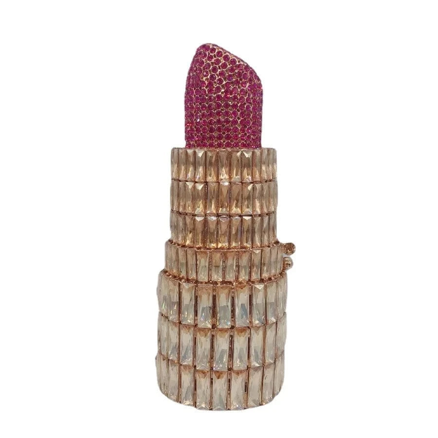 Dropshipping fashion apple shaped evening bag crystal rhinestone clutch bag purse for women luxury