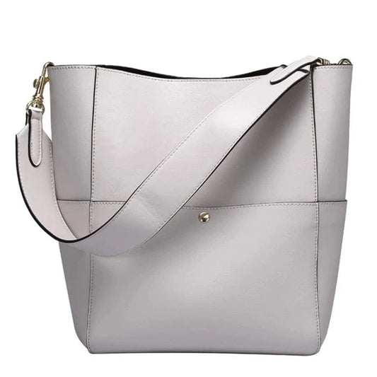 Dropshipping Vintage ladies handbag genuine leather shoulder bag for women