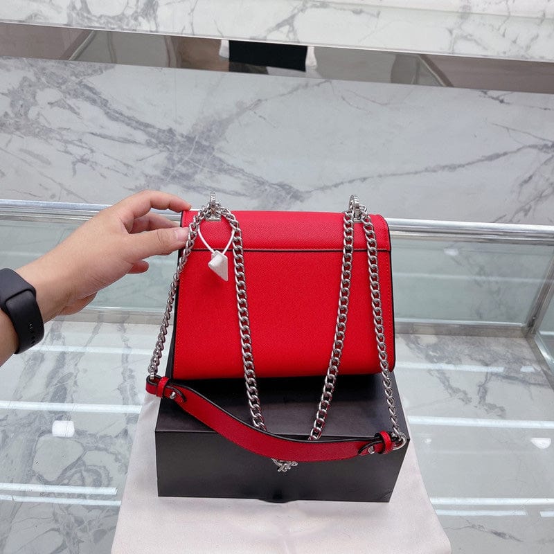 Elegant designer chain shoulder bag famous brand high quality handbags woman