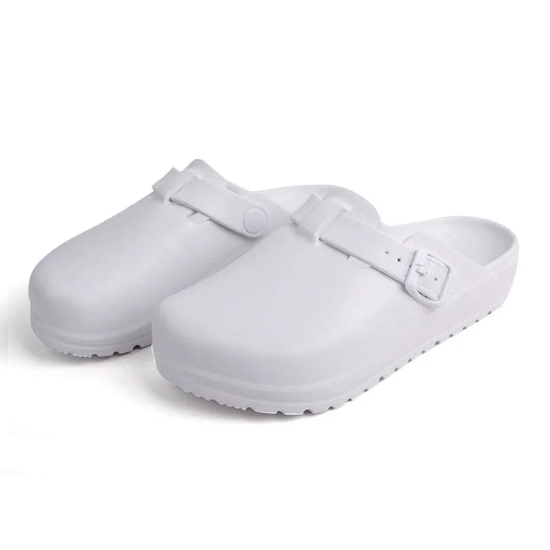 EU 41=US 9 / White New Trendy Hot Sale High Quality Summer Beach Casual Slipper Flip-Flops Outdoor Breathable Slippers Sandals For Women