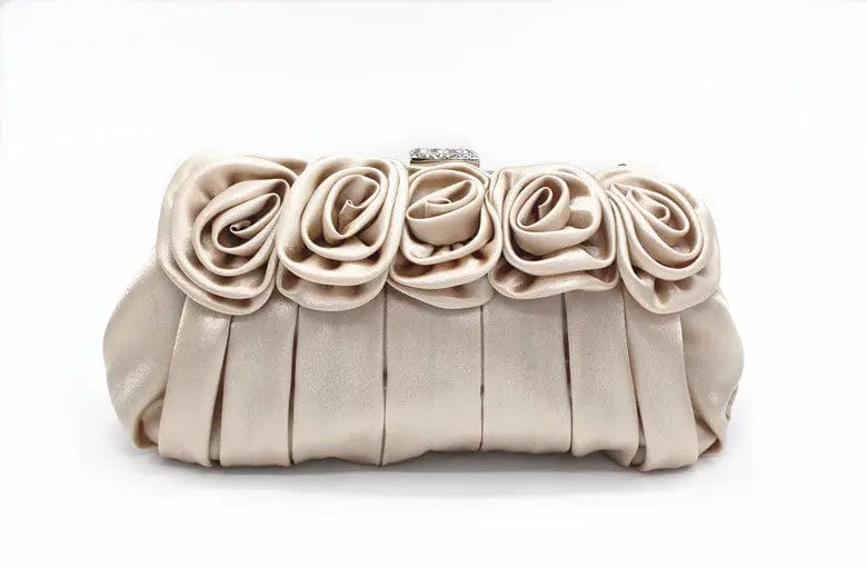 European And American Factory Direct Supply Spot Women's Fashion Pleated Clutches Dinner Evening Bags