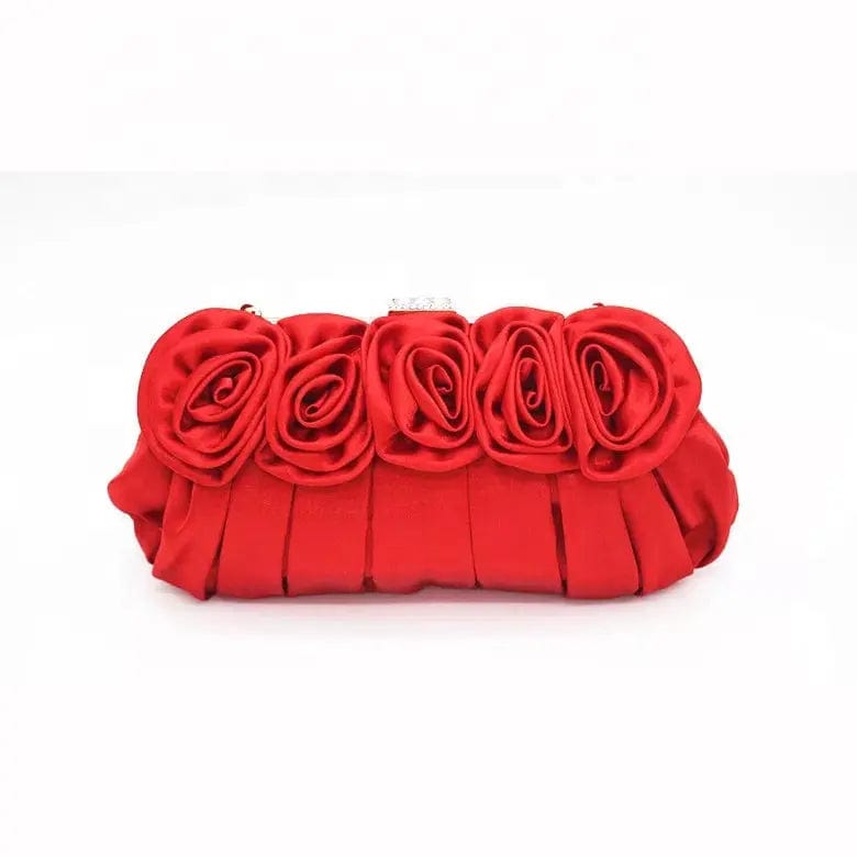 European And American Factory Direct Supply Spot Women's Fashion Pleated Clutches Dinner Evening Bags