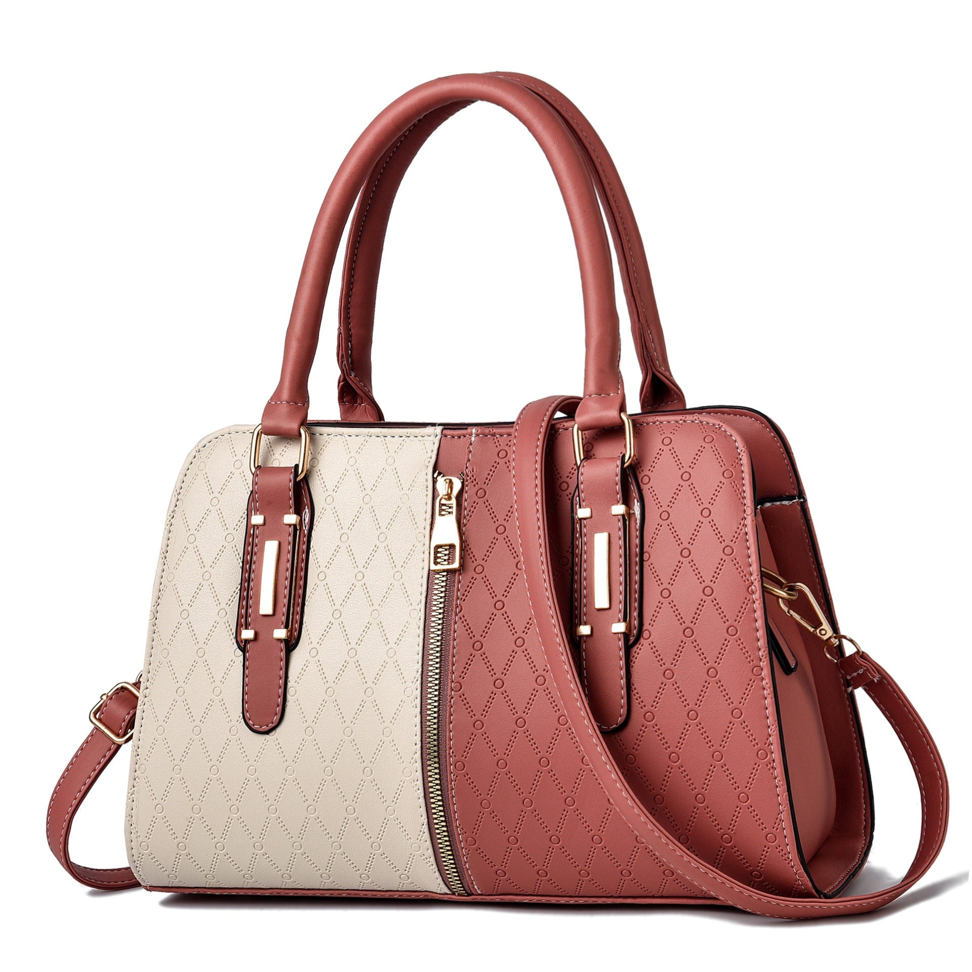 European and American PU leather large capacity single shoulder crossbody hand bag