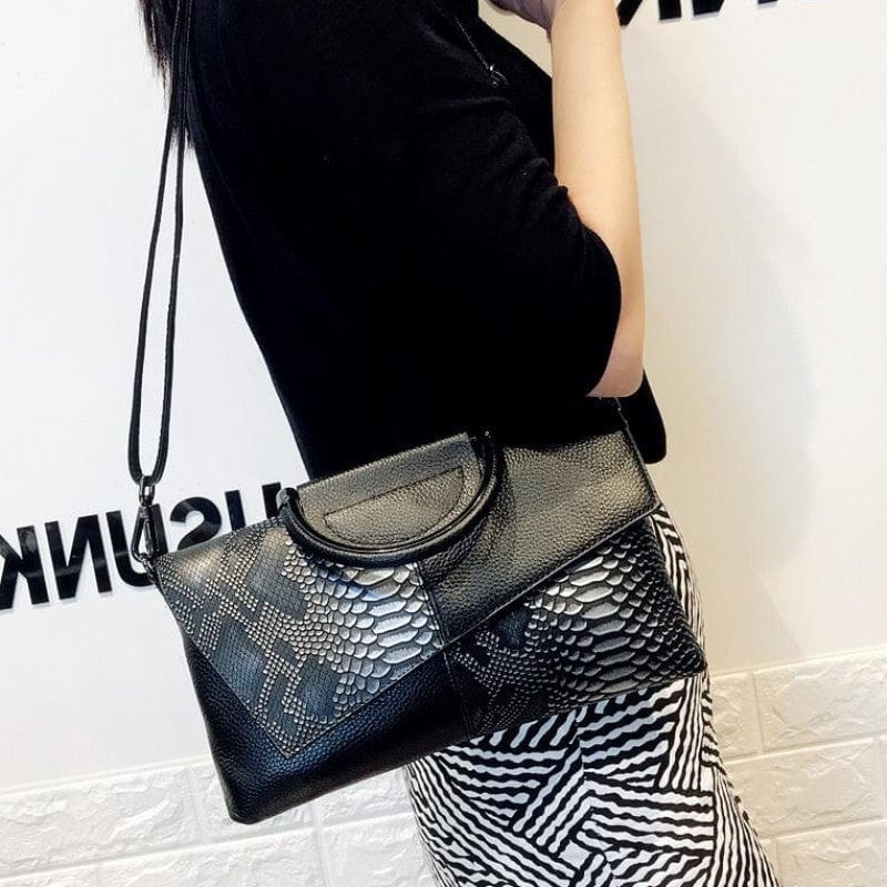 European and American style women's bags new arrivals messenger shoulder bag fashion lady handbag genuine leather clutch purse