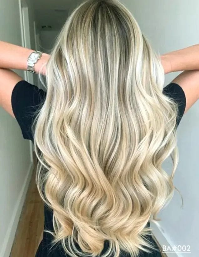 Exotic Brown Highlight Color Wigs Water Wave Pre Plucked Cuticle Aligned Vietnam Human Hair HD Lace Front Wigs