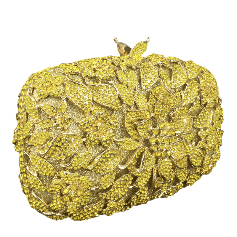 Expensive Shinny Luxury Full Ivory Clutch Evening Bag Crystal Rhinestone Clutches For Women Party Wedding Handbag