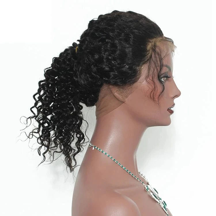 Factory cheap unprocessed 100% virgin brazilian human hair 360 lace frontal