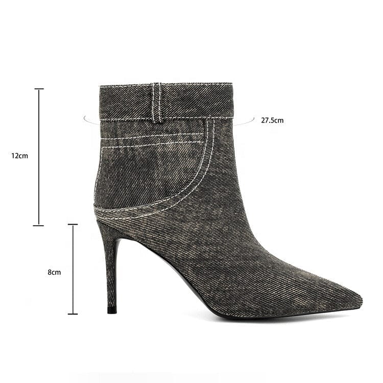 Factory Direct Custom 2023 Women Shoes Ladies Sexy Stiletto Cowboy Boots Western Cowboy Safety Boots