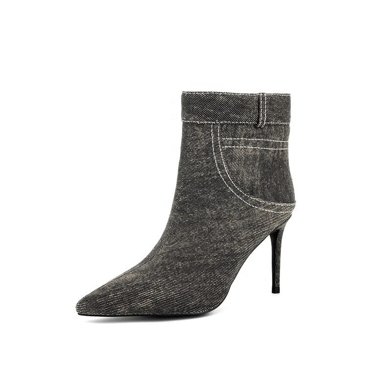 Factory Direct Custom 2023 Women Shoes Ladies Sexy Stiletto Cowboy Boots Western Cowboy Safety Boots