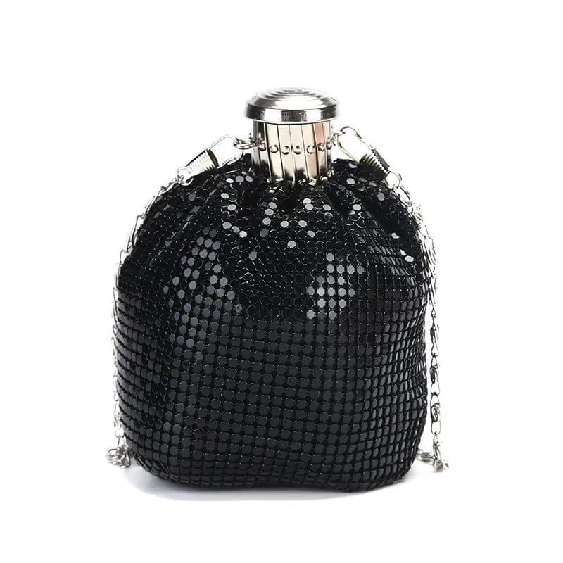 Factory direct wholesale classic aluminium sheet handbags brand new coin purse small messenger bag for women party prom banquet