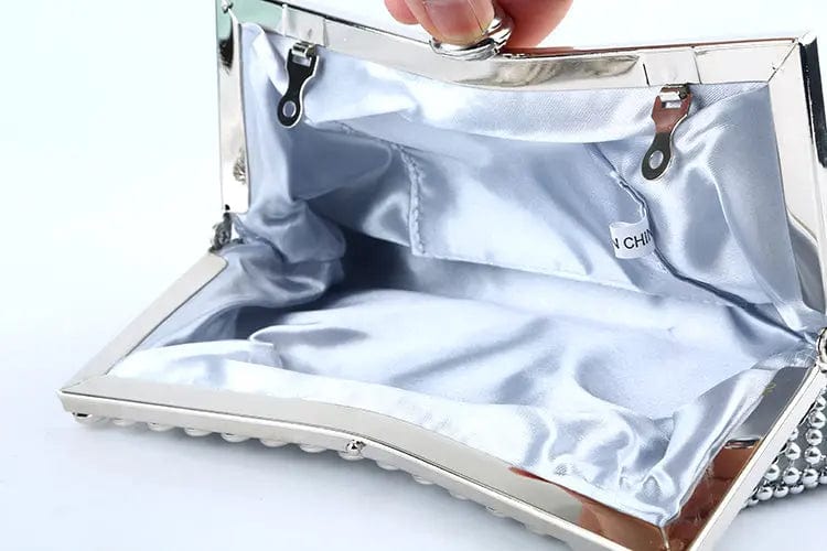 Factory direct wholesale classic handmade aluminium sheet clutches brand new clutch evening bag for women party banquet wedding