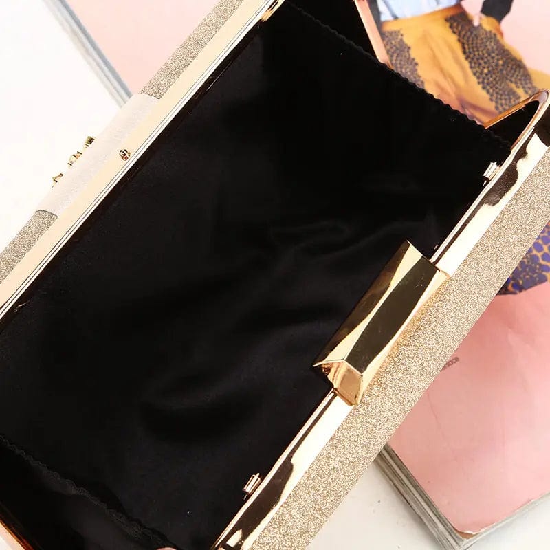 Factory direct wholesale new design gem rhinestone evening bag pleated satin fabric elegant clutches for wedding party banquet