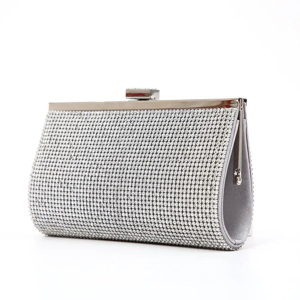 Factory direct wholesale new luxury crystal evening bag plus classic shining diamond clutch bag for party prom banquet wedding