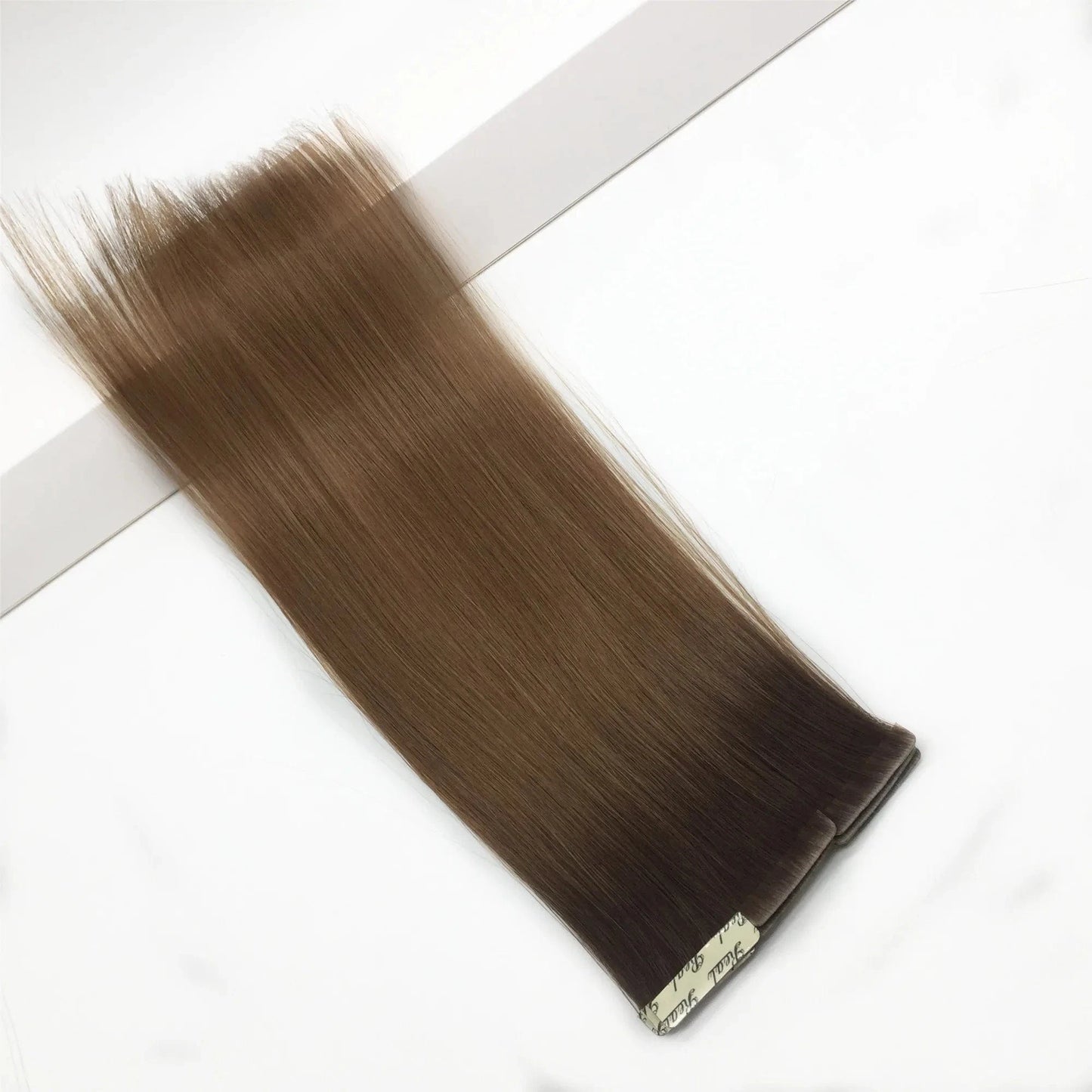 factory directly supplier remy 100% human skin weft invisible double drawn hair extension ombre color hair