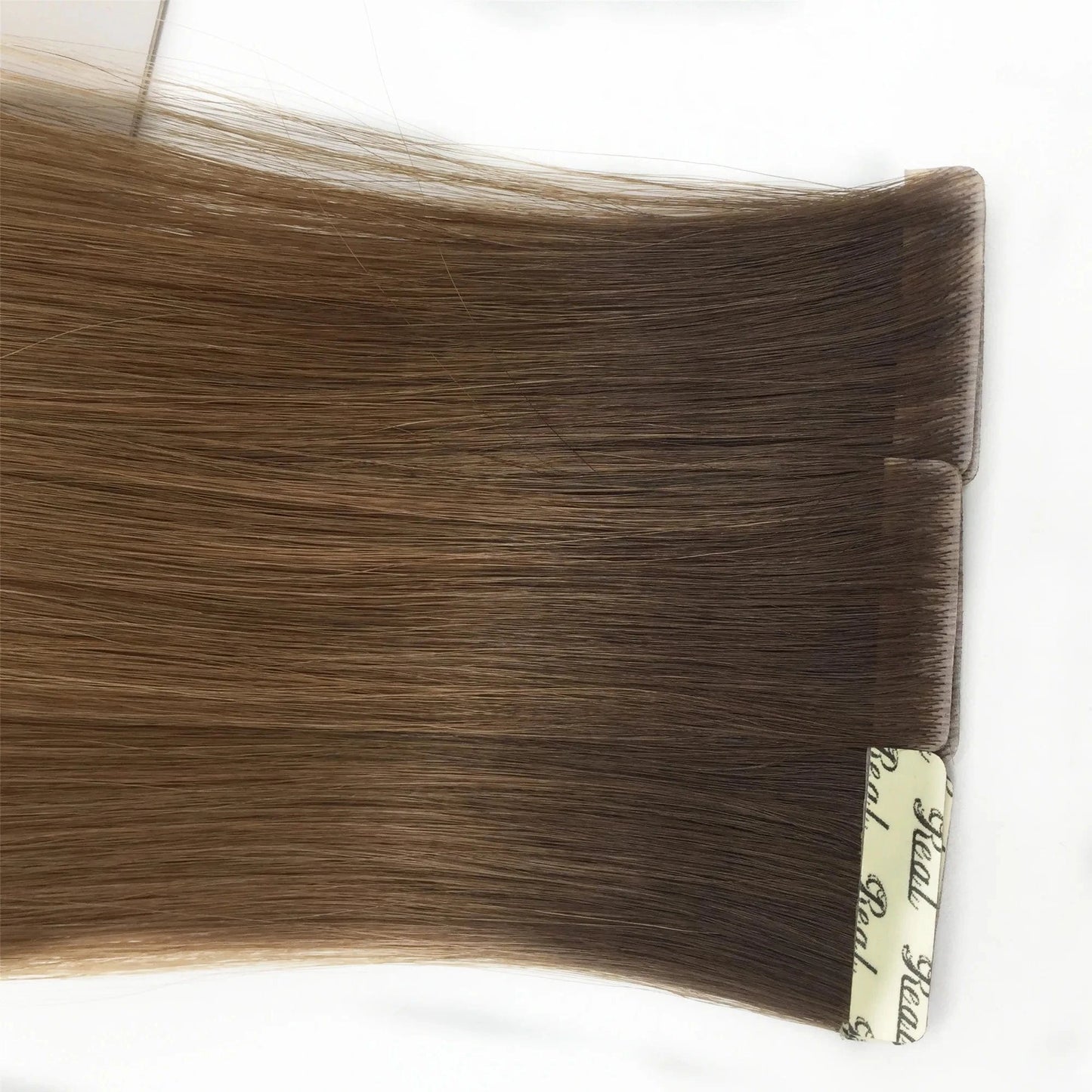 factory directly supplier remy 100% human skin weft invisible double drawn hair extension ombre color hair