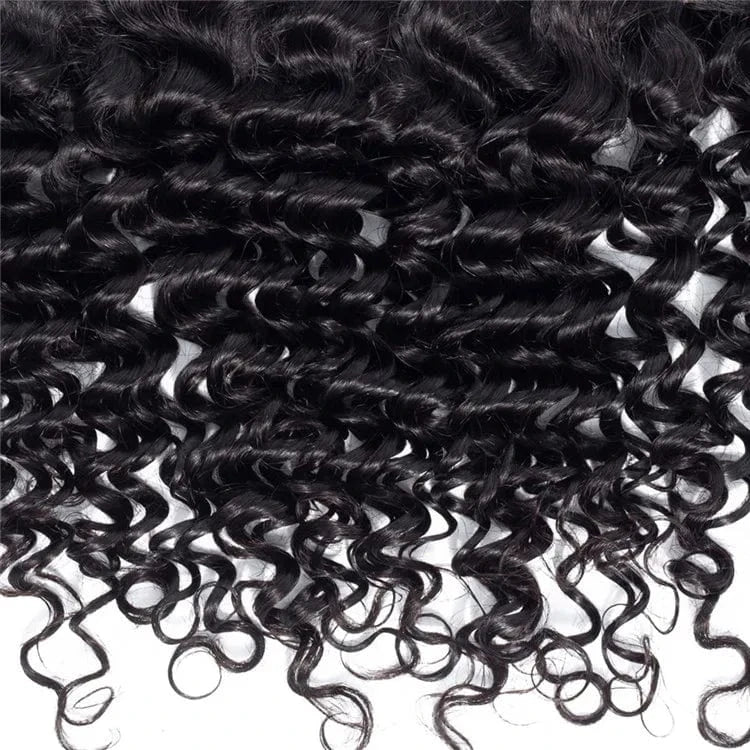 Factory Directly Supply 13x4 Curly Lace Frontal Cuticle Aligned Hair Tissage Avec Closure Brazilian Hair with Curly Frontal