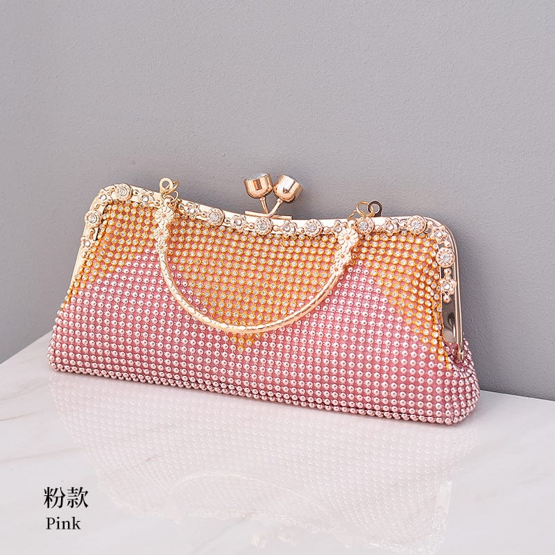 Factory Fashion diagonal span 2023 new party wedding messenger lay purse crystal evening clutch bags