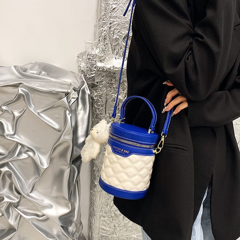 Factory Latest Bucket Bags 2022 Young Ladies Fashion Leather Handbags Girls Popular Bucket Purses For Woman