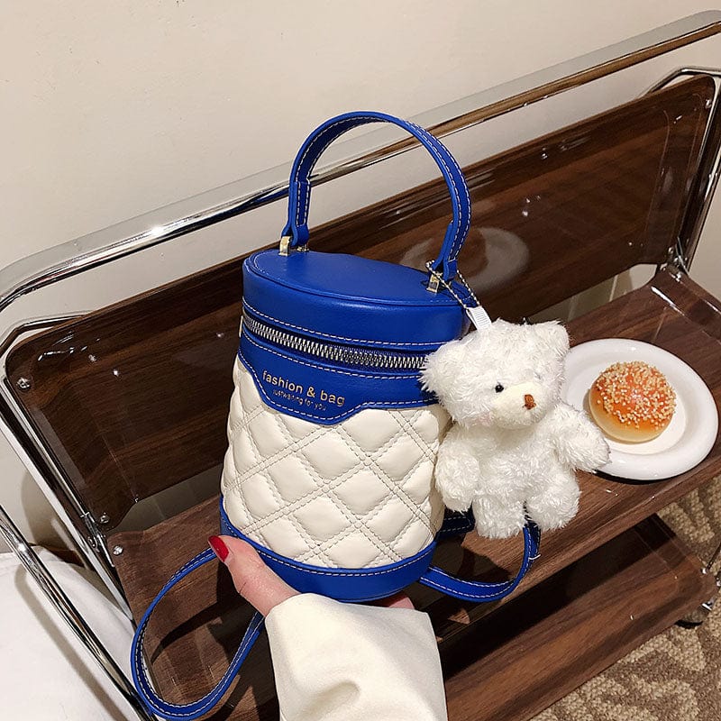Factory Latest Bucket Bags 2022 Young Ladies Fashion Leather Handbags Girls Popular Bucket Purses For Woman