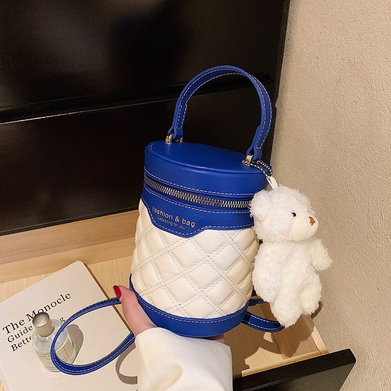 Factory Latest Bucket Bags 2022 Young Ladies Fashion Leather Handbags Girls Popular Bucket Purses For Woman
