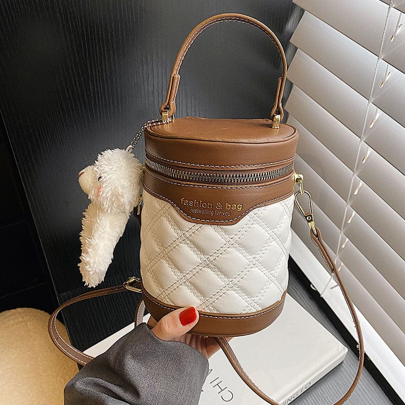 Factory Latest Bucket Bags 2022 Young Ladies Fashion Leather Handbags Girls Popular Bucket Purses For Woman