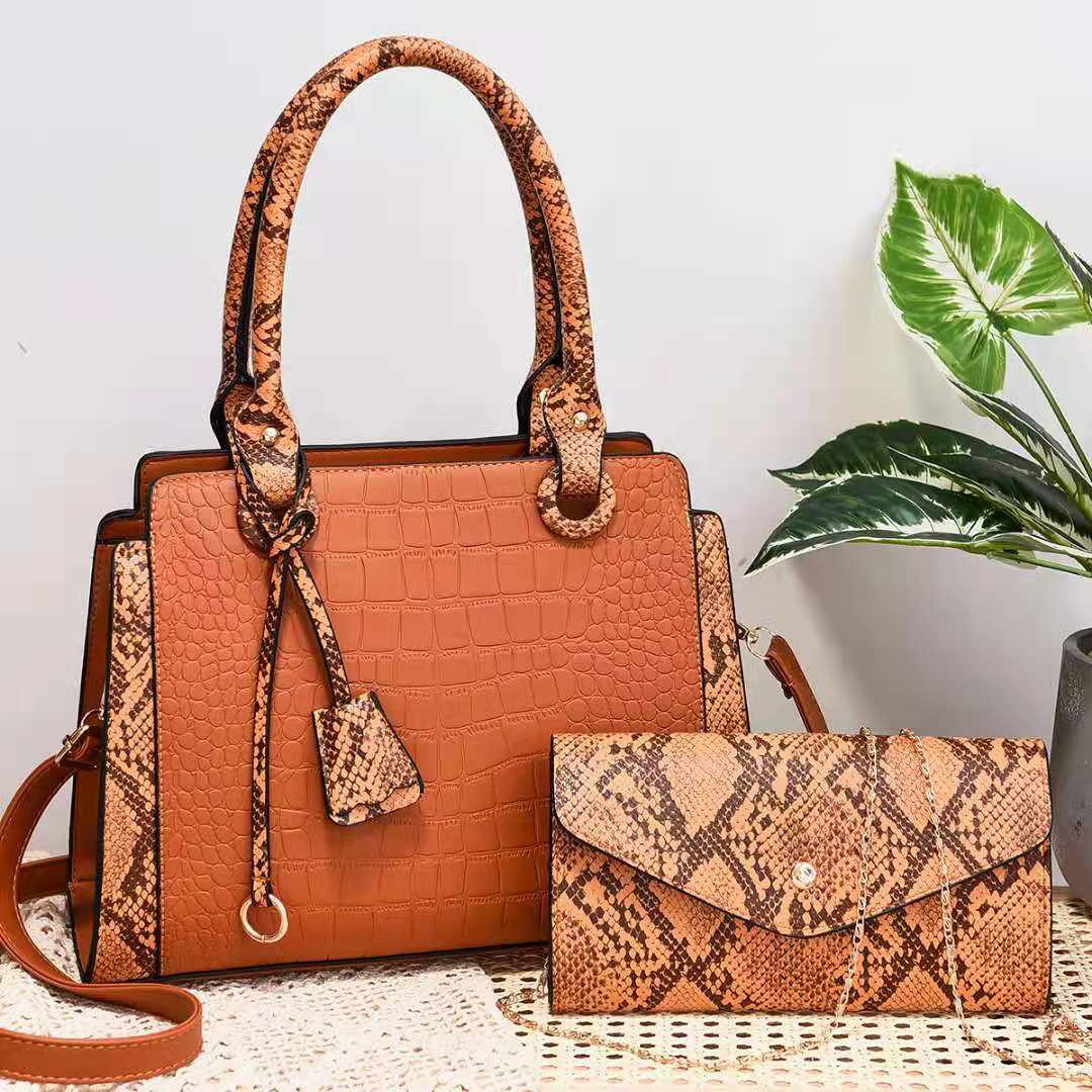 Factory new 2022 tide crocodile print large capacity big handbag women  tote bag women hand bags  shoulder cross body bag 13143