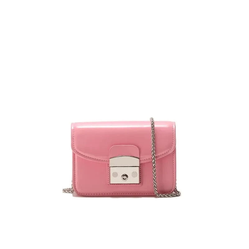 Factory new beautiful handbags women white ladies sling bag PU pink  2023 trending products handbags