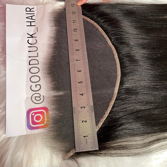 Factory price for  6x6 7x7 13x6  HD thin lace clssore frontal and preplucked hairline swiss lace frontal vendor