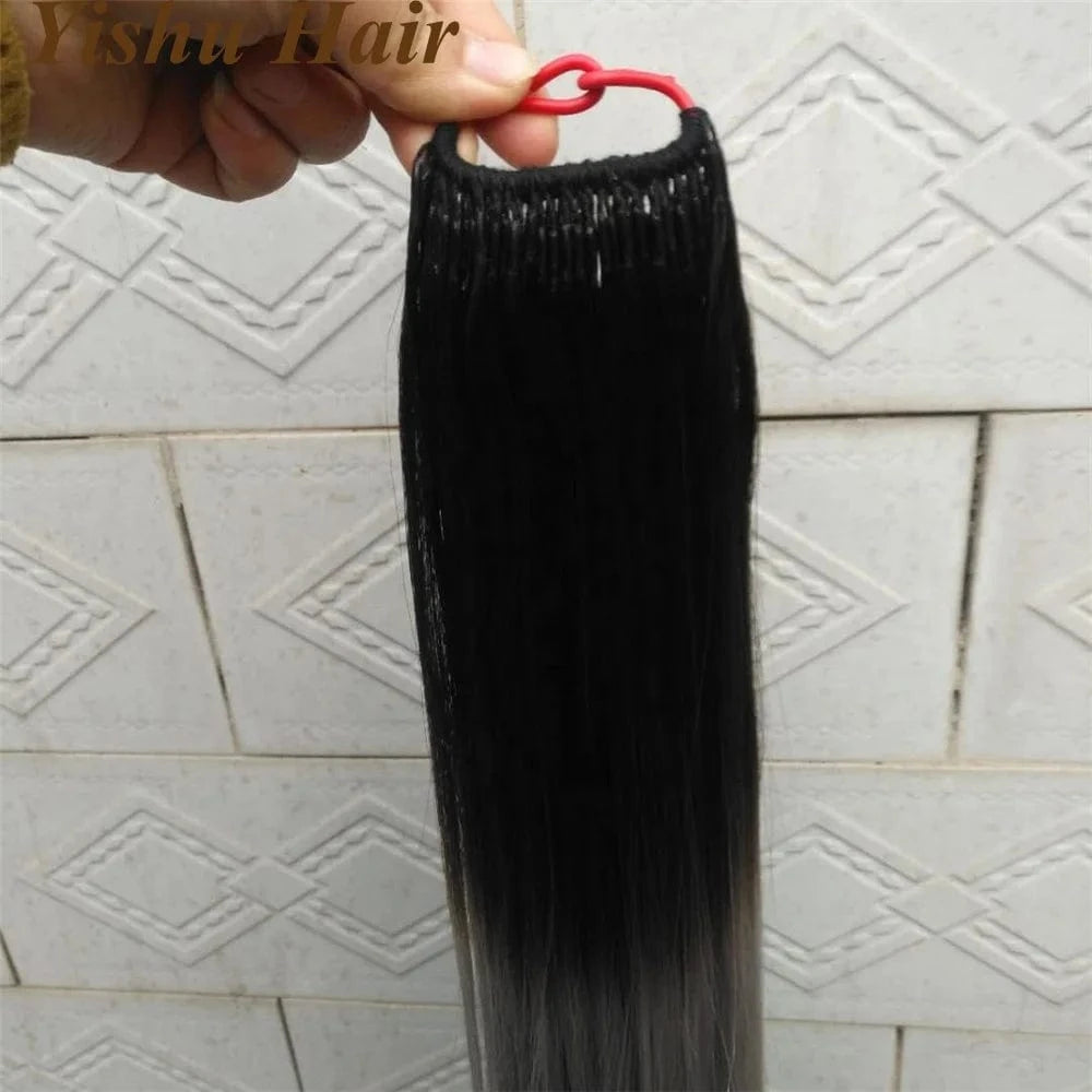 Factory wholesale cheap remy human hair prebonding ombre colour I/u/v/flat tip/nano ring hair extensions