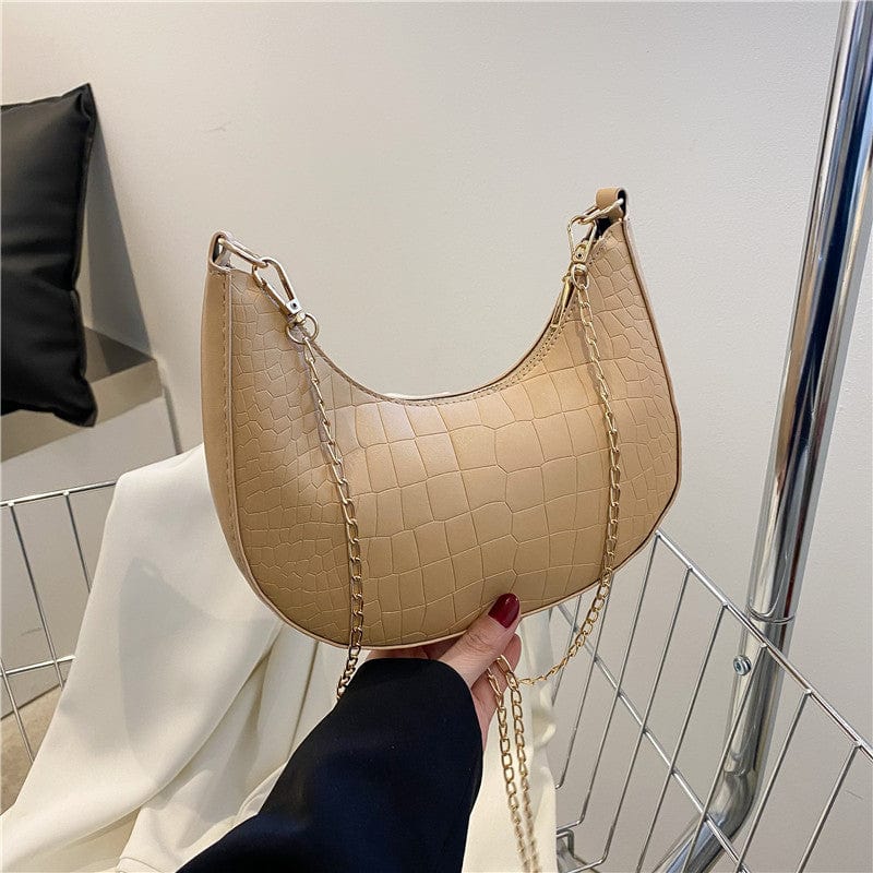 Factory wholesale handbag 2022 girl stone pattern fashion purse women popular design chain bag